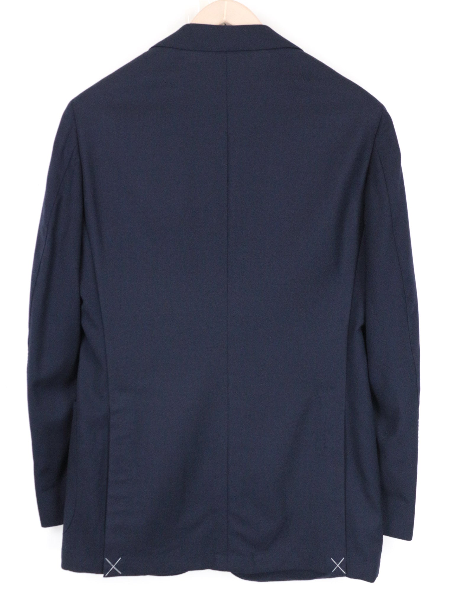 SUITSUPPLY La Spalla Men's Suit UK34R UK36R 3-Piece Blue Pure Wool Classic Fit