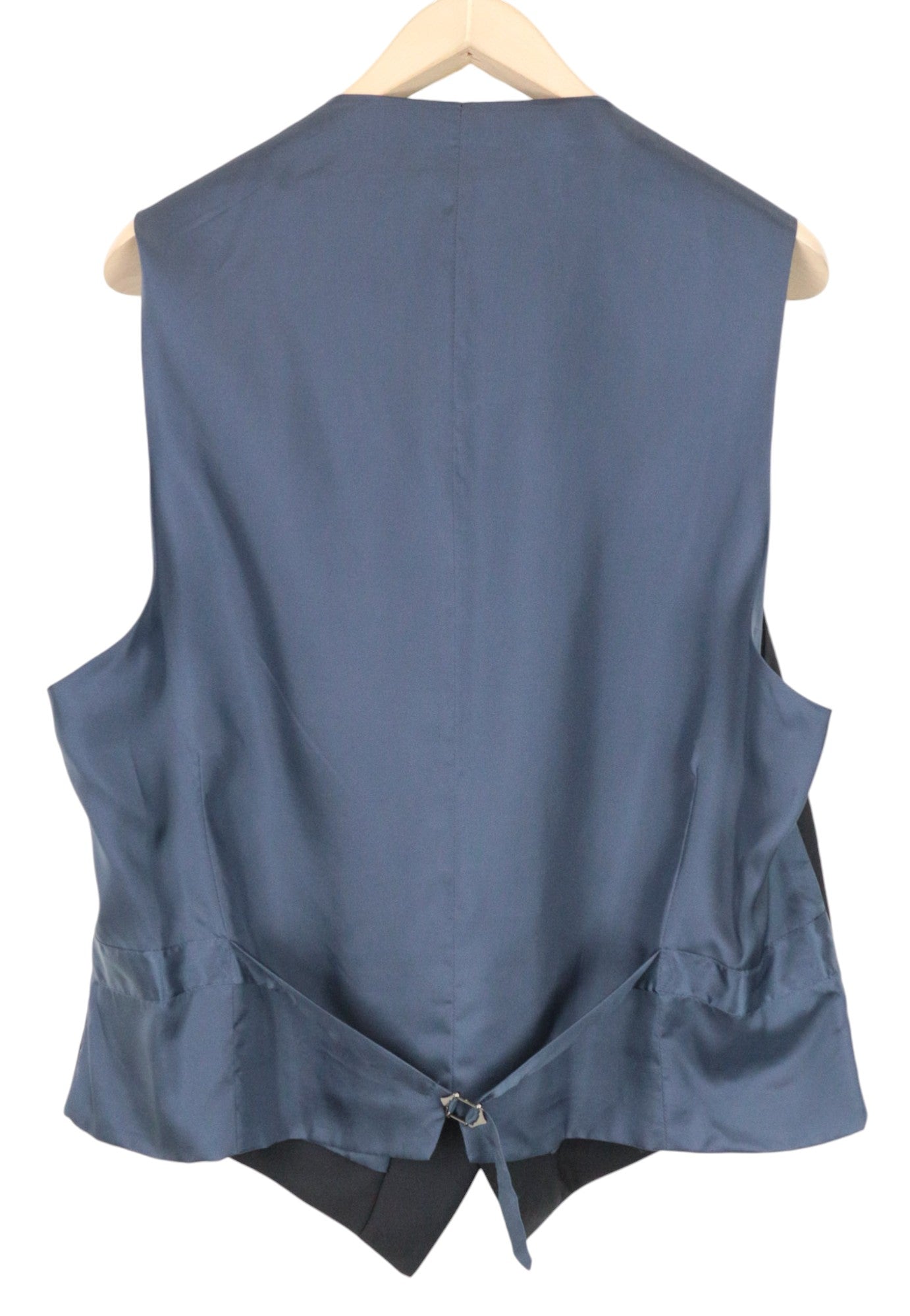 SUITSUPPLY Lazio Men's Suit UK38R Blue Slim Wool Check Mohair 2-Piece