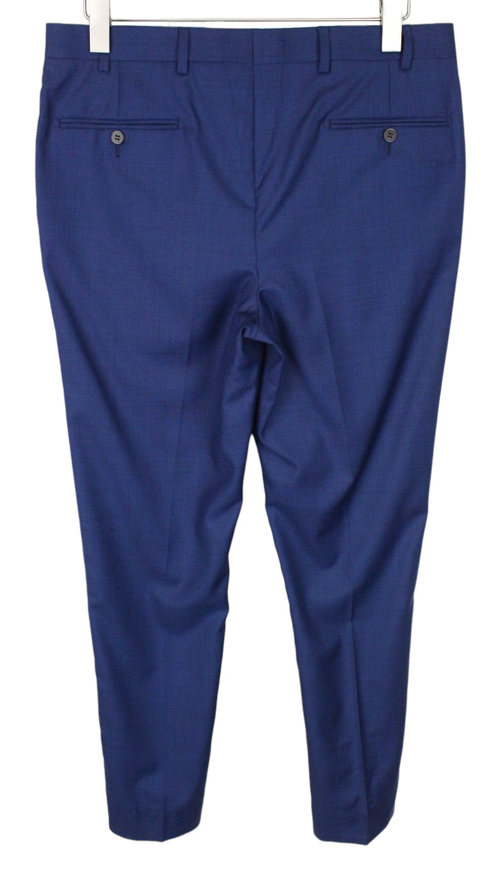 SUITSUPPLY Lazio Men's UK38L Navy Slim Fit Pure Wool 2-Piece Suit