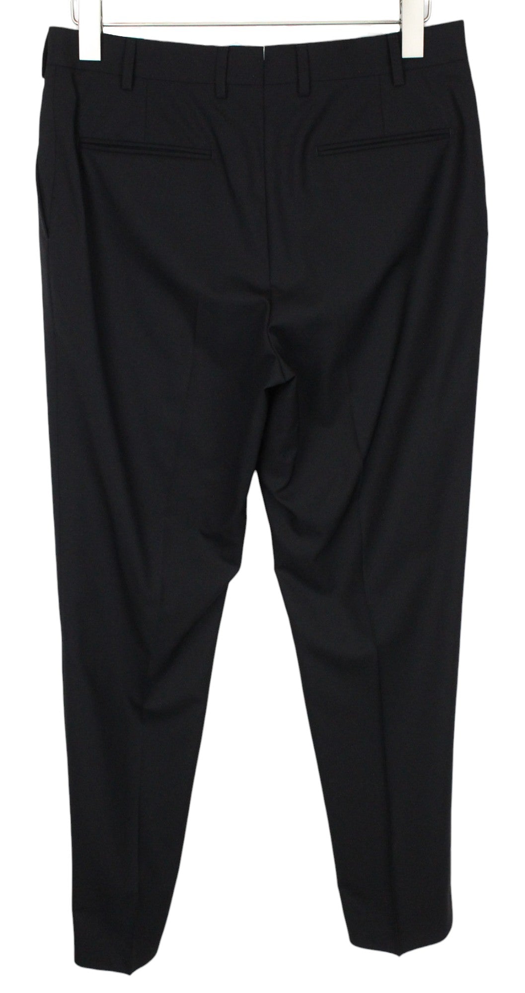 SUITSUPPLY La Spalla Men's Suit UK38R Black Wool 2-Piece Lined Smart Cut