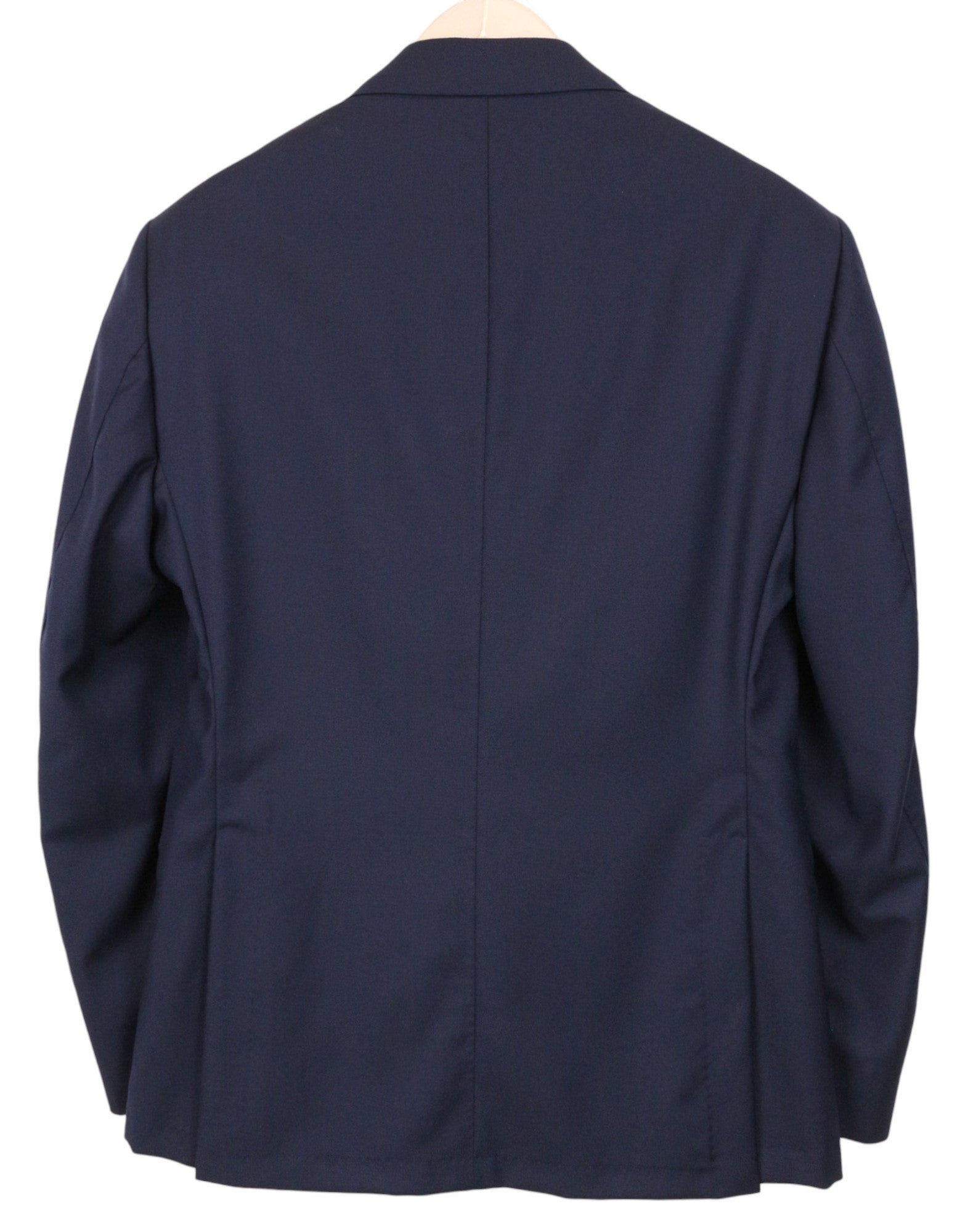 SUITSUPPLY La Spalla Men's Suit UK40R Blue Slim Wool S130s 3-Piece Tuxedo