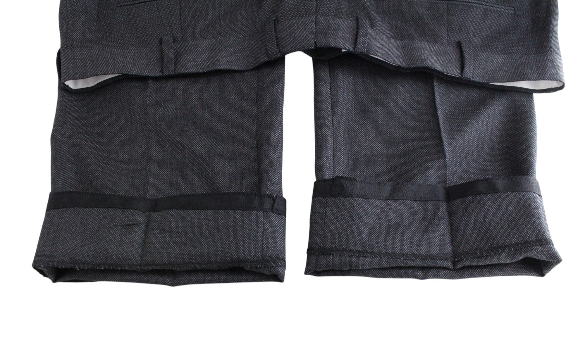 SUITSUPPLY Sienna Men's UK46R Grey Pure Wool Single-Breasted 2 Piece Lined Suit