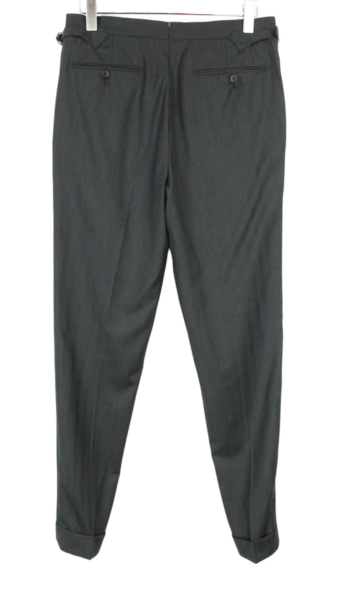 SUITSUPPLY Havana Tulip Men's UK38R Green Pure Wool Super 130's Slim 3 Piece