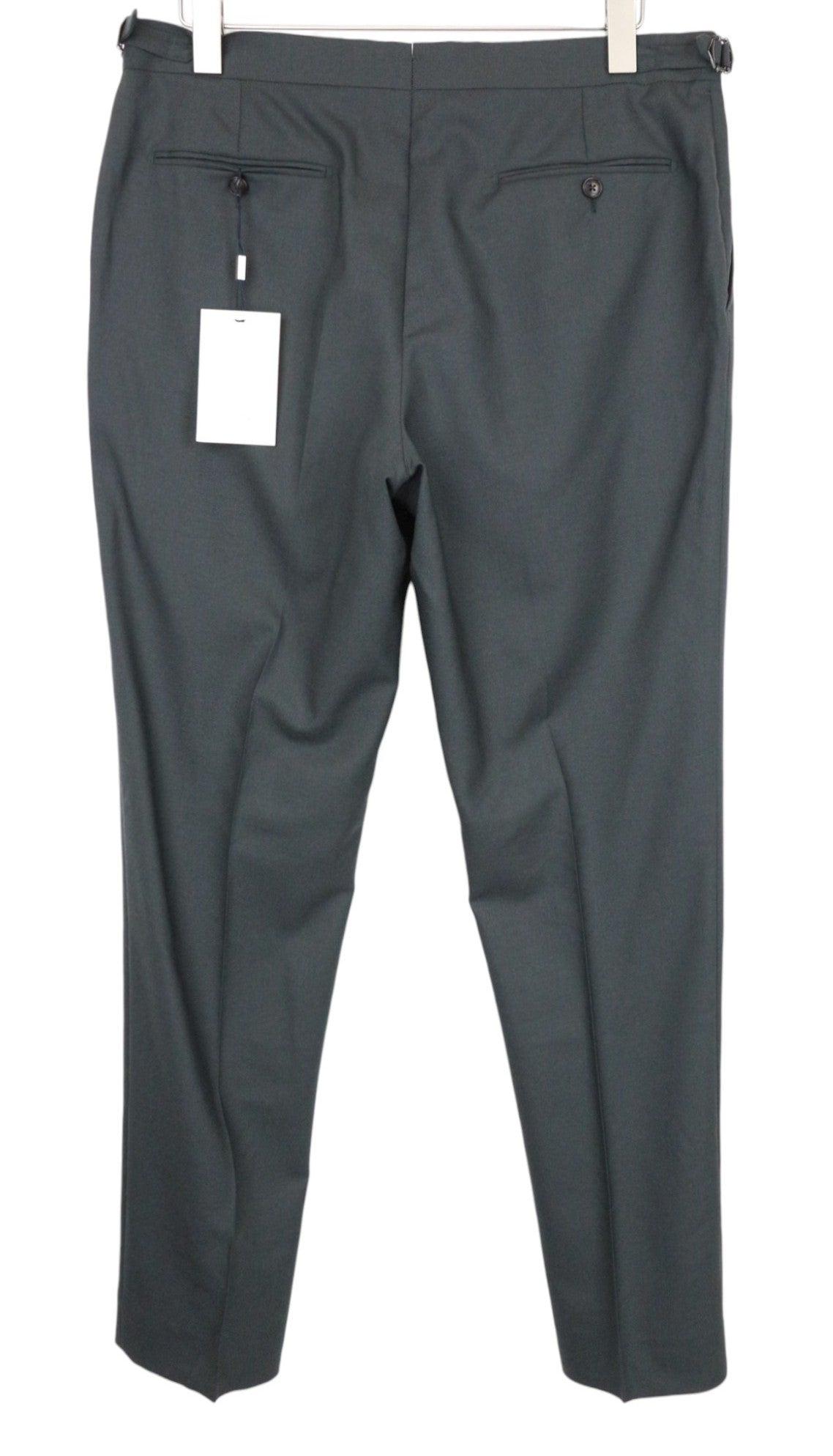 SUITSUPPLY La Spalla Men's Suit UK40R Green Pure Wool 2-Piece Single-Breasted