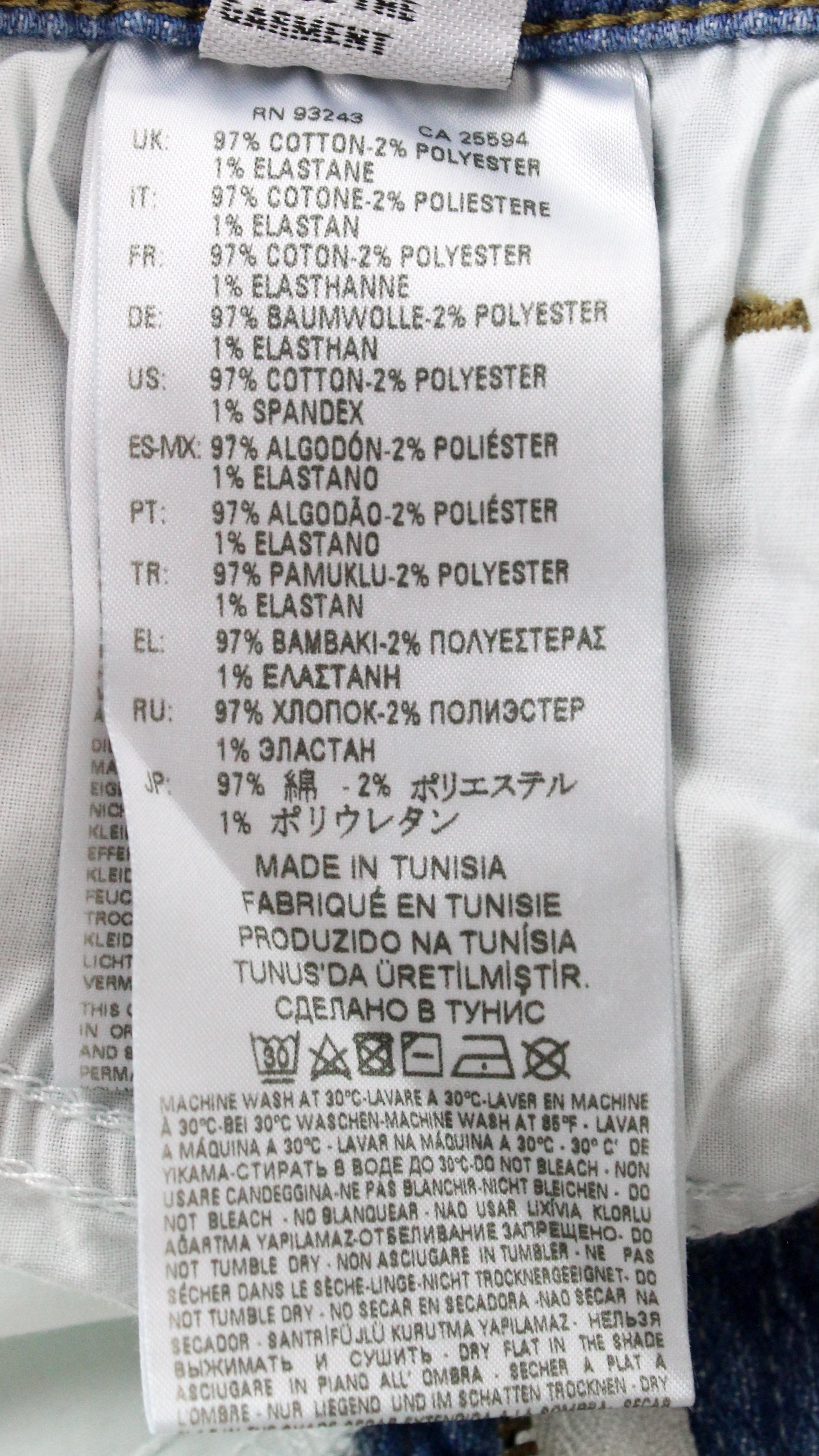 DIESEL Babhila-High 081AF moteriški džinsai W25/L30 Distress Blue Classic Slim Skinny