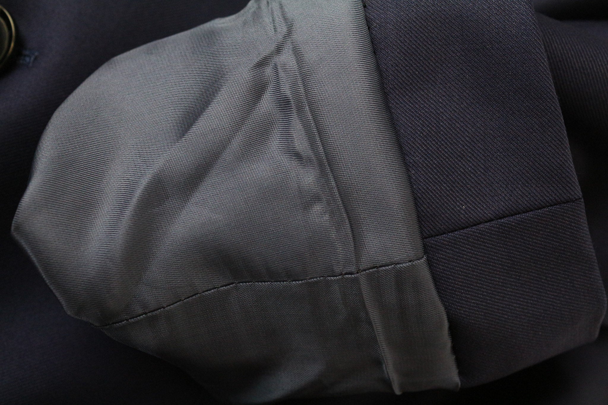 SUITSUPPLY La Spalla Men Suit UK34R Blue 2 Pc Slim Wool S110s Perennial