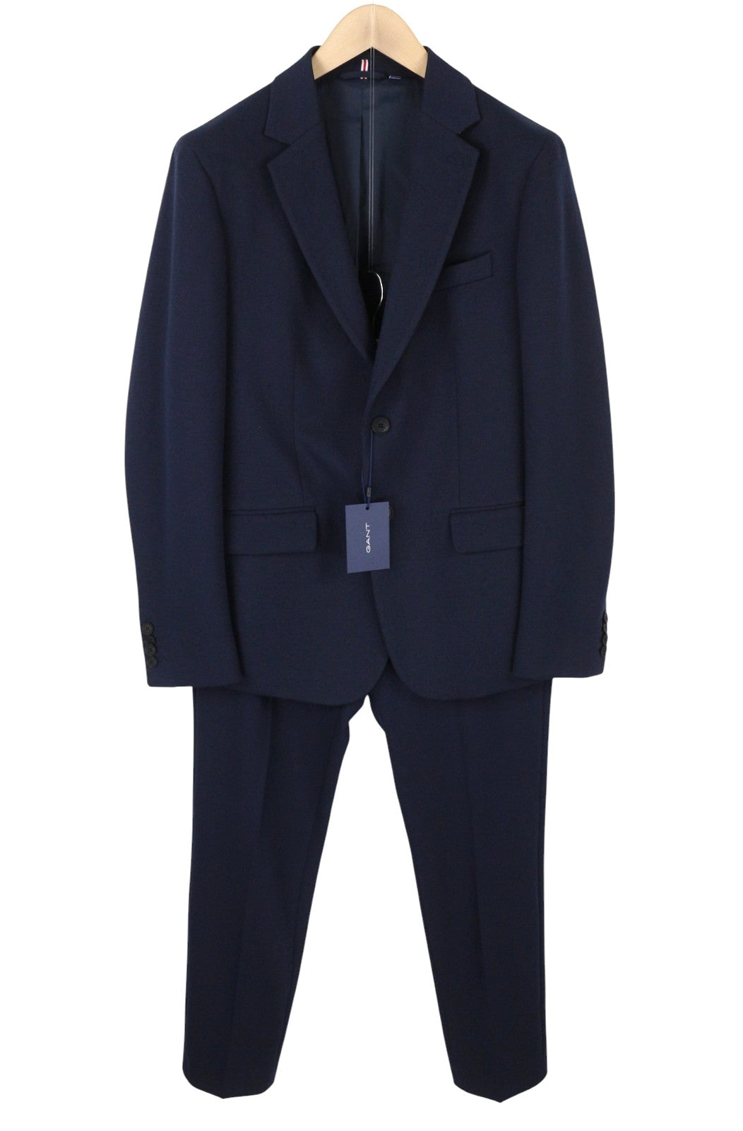 GANT Jersey Men Suit EU48 / EU50 Blue Slim 2in1