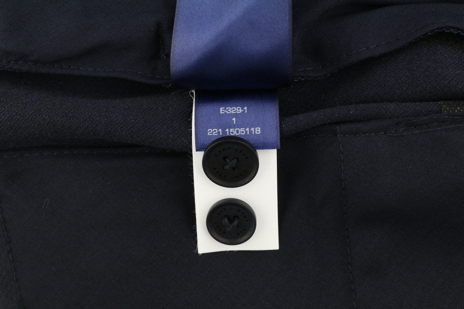GANT Jersey Men Suit EU48 / EU50 Blue Slim 2in1