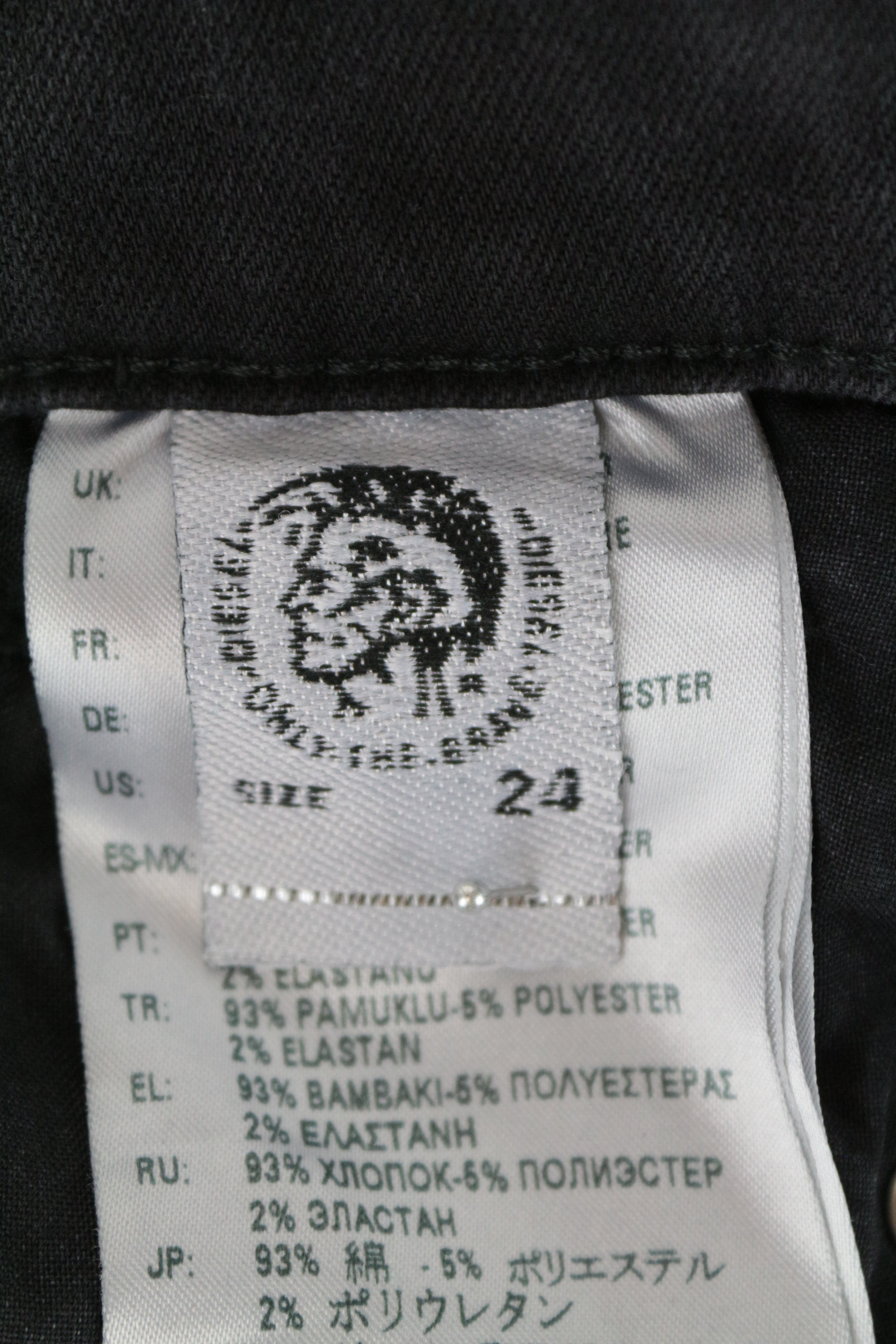 DIESEL Slandy 069GI moteriški pilki itin ploni tamprūs džinsai W24/L32 