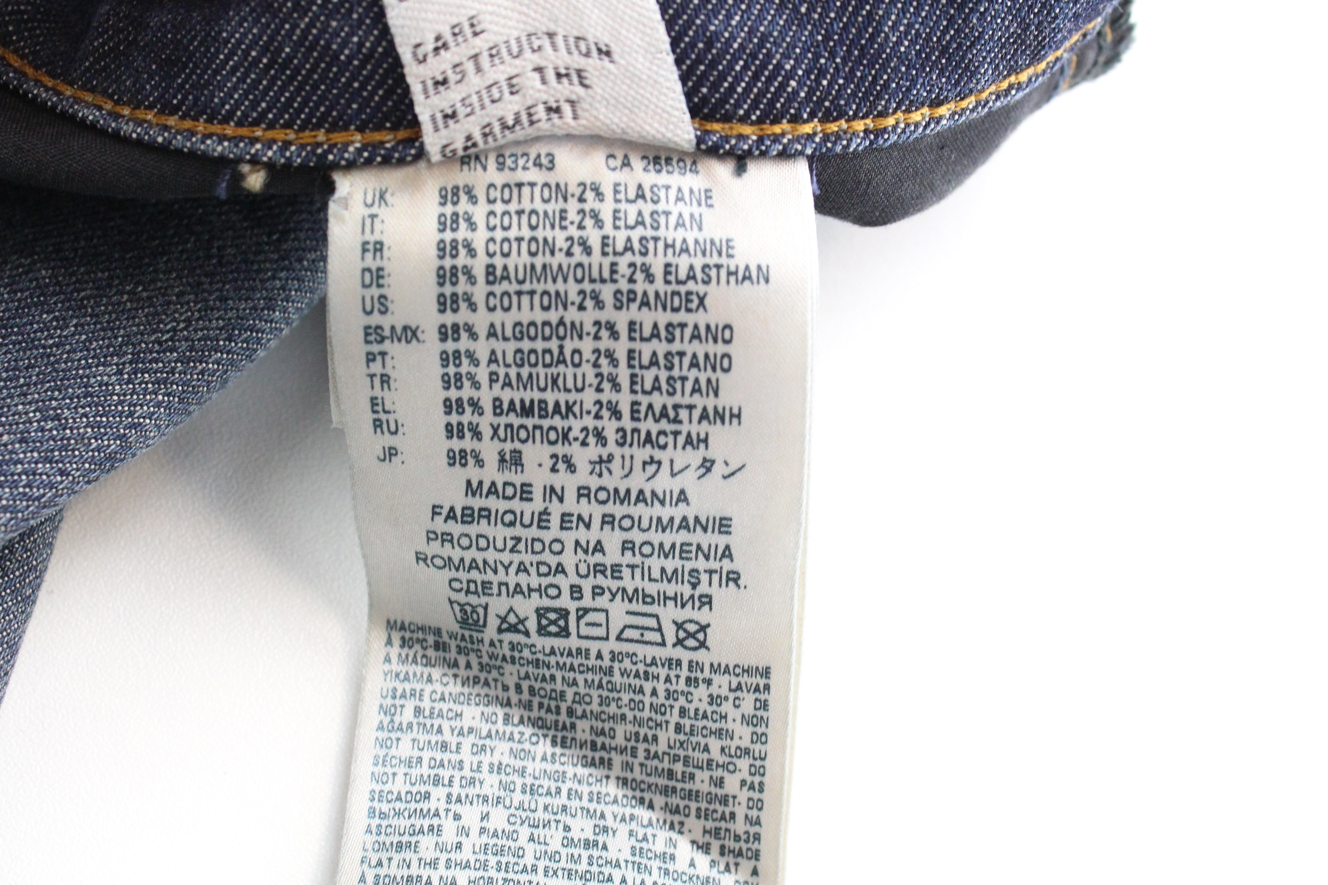 DIESEL D-Eetar 084ZU vyriški džinsai W29/L30 siaurėjantys, mėlyni, tamprūs, skalbti 