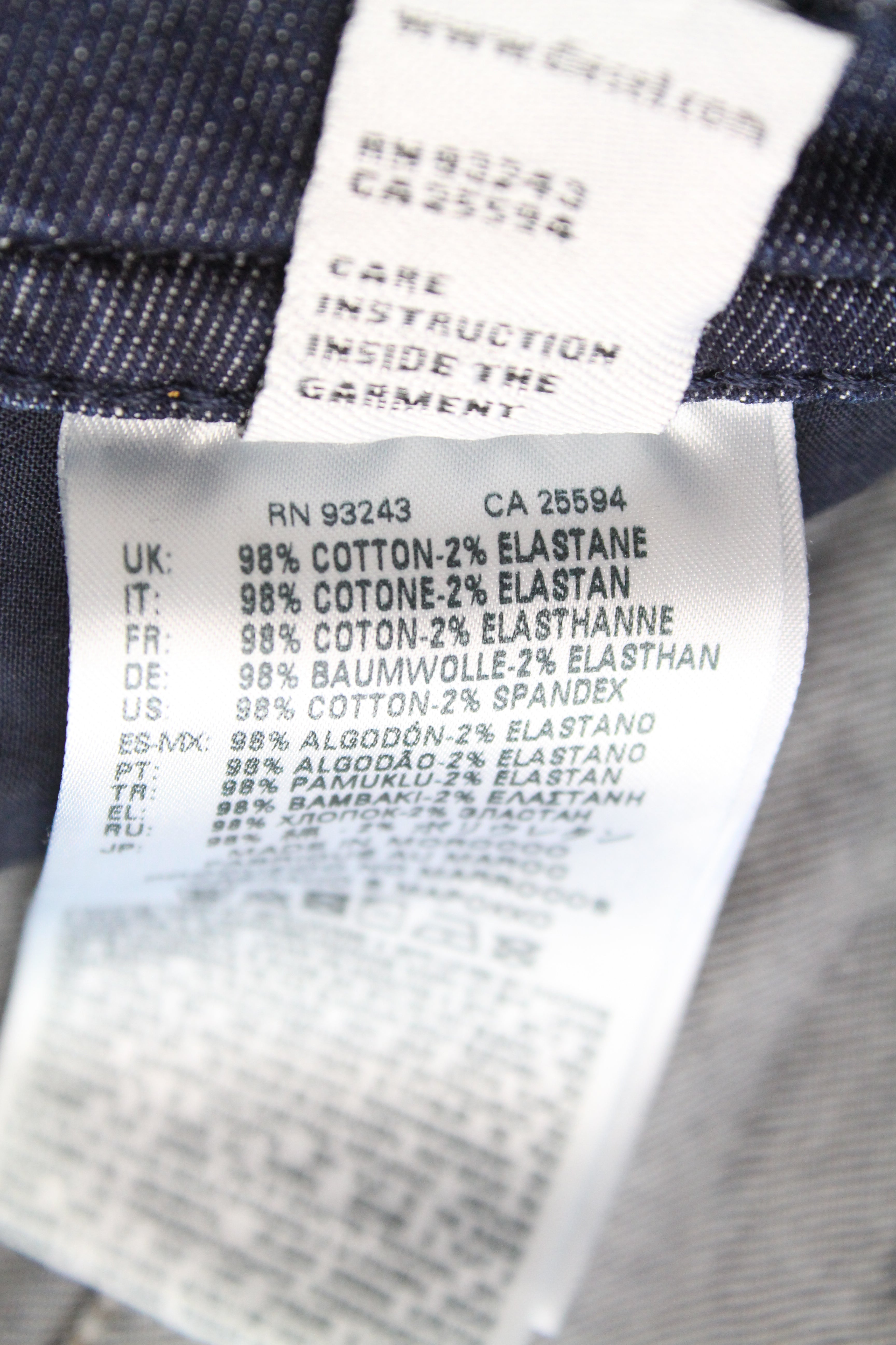 DIESEL Buster 084XH vyriški džinsai W27 L32 Slim Taper Fit medvilniniai mėlyni skalbto džinso rašto džinsai 