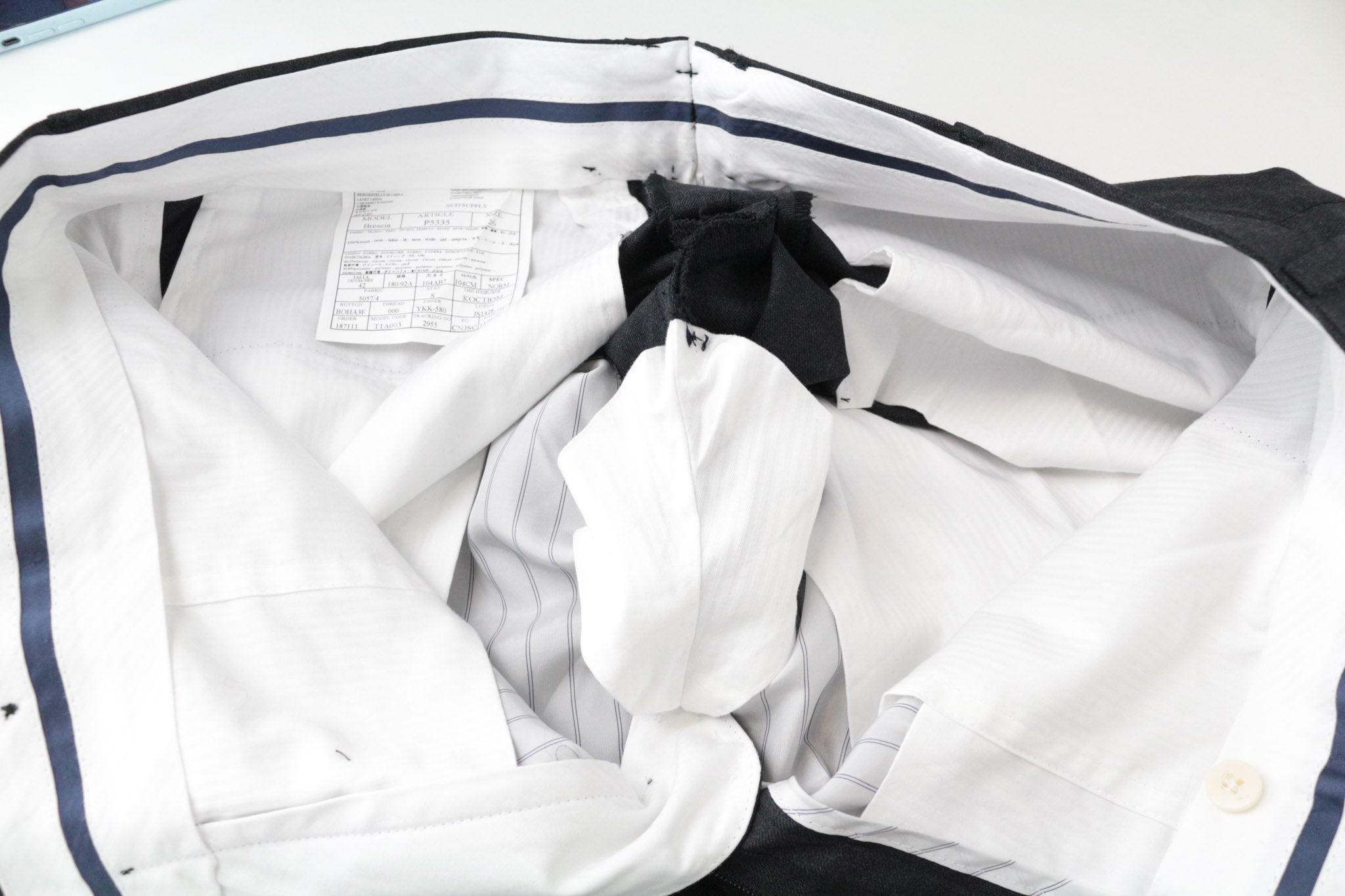 SUITSUPPLY Napoli Men's Suit UK42S Grey Melange 3Pc Wool Formal Slim