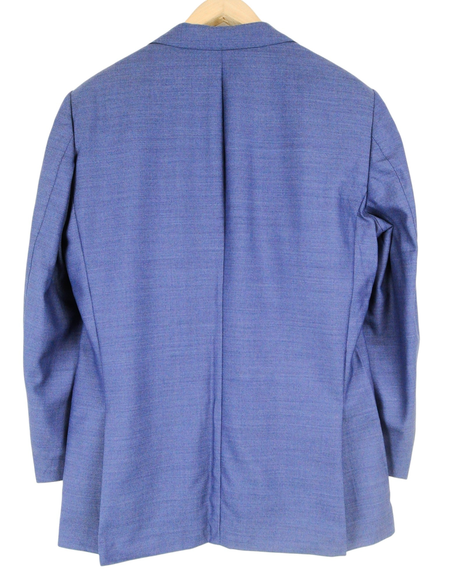 SUITSUPPLY Lazio Men Suit UK40R Pure Wool Super 110's Blue Slim Single-Breasted