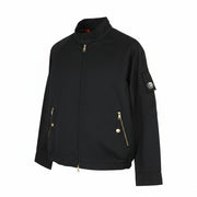 DIESEL J-Harry vyriška striukė M, juoda, su juostele, kaklo kišenėmis, languotu pamušalu. Rekomenduojama mažmeninė kaina – 350 €.