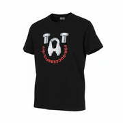 DIESEL T-Diegos-B3 vyriški marškinėliai S, juodi, tamprūs, apvalios iškirptės, trumpomis rankovėmis.