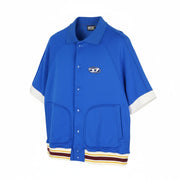 DIESEL S-Bolin vyriškas džemperis M, mėlynas, trumpomis rankovėmis, polo marškinėliai su spaudėmis, rekomenduojama kaina – 175 € 