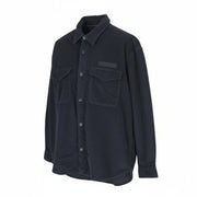 TOMMY HILFIGER kardiganinis švarkas, vienspalvis, vyriškas, mėlynas, su sagomis užsegimu, RRP158