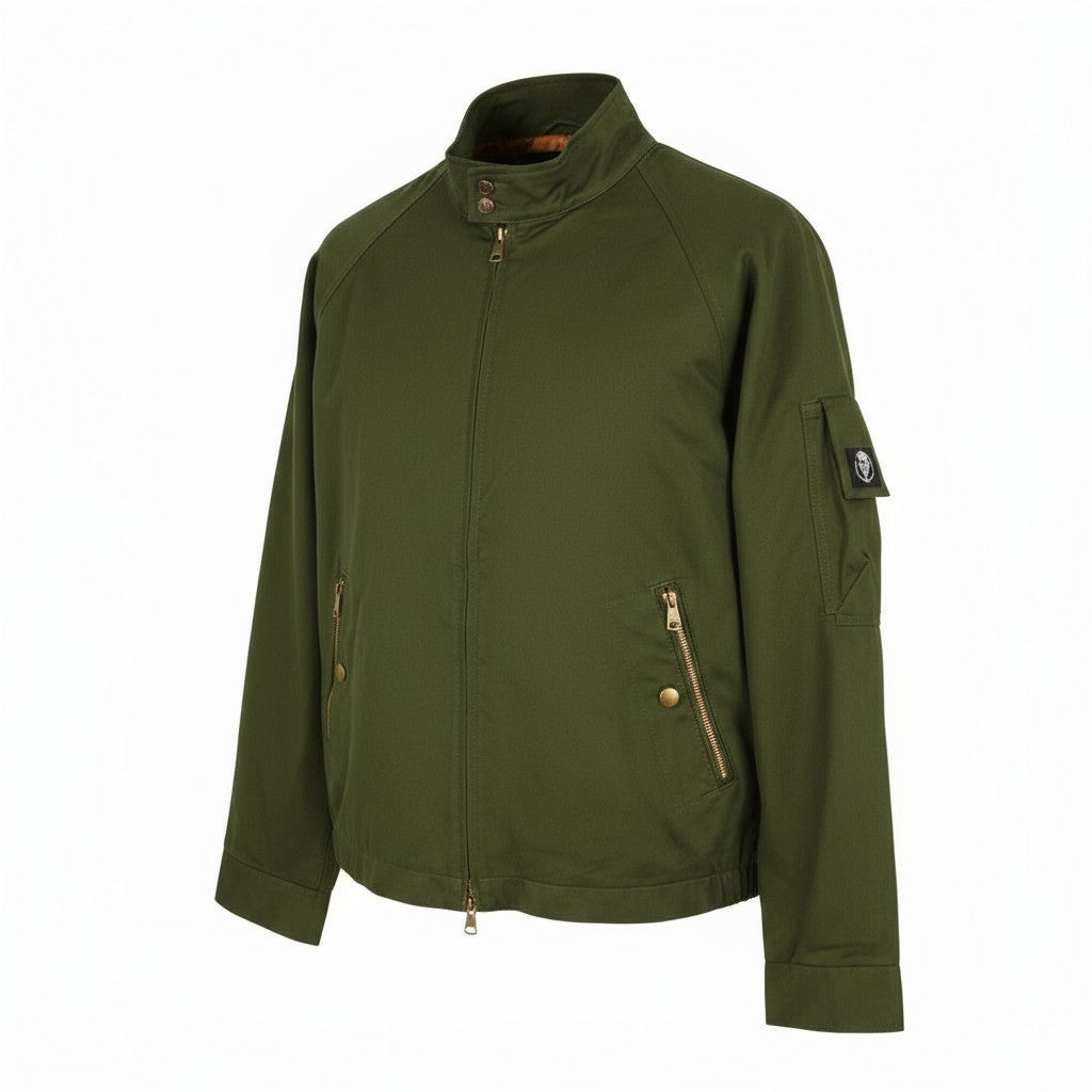 DIESEL J-Harry vyriška striukė, L dydžio, žalia, su juostele, kaklo srityje, kišenėmis, languotu pamušalu. RMK 350 €.