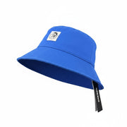 DIESEL D-Indig vyriška kepurė OS Blue Bucket All Seasons Casual Patch RRP100 