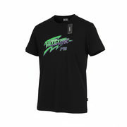 DIESEL T-Diegos-B13 vyriški marškinėliai S juodi trikotažo tamprūs apvalios apykaklės trumpomis rankovėmis