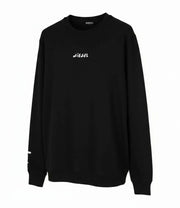 DIESEL T-Just-LS-Slits-B53 vyriški marškinėliai L dydžio, juodi, megztiniai su apvalia apykakle. 