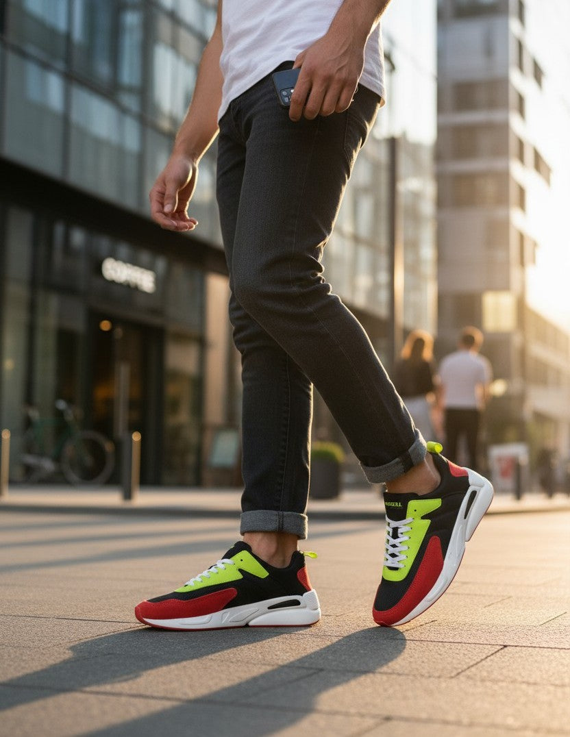 DIESEL S-Serendipity žemakulniai vyriški sportbačiai su raišteliais, migdolų nosimis, EU43