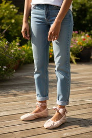 Prakaituoti BETTY moteriški bateliai EU41 rožiniai Prima tamprūs baleto šokių bateliai 