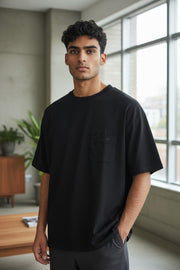 DIESEL T-Just-Worky vyriški marškinėliai su apvalia kaklu ir trumpomis rankovėmis, juodi, medvilniniai trikotažiniai marškinėliai M