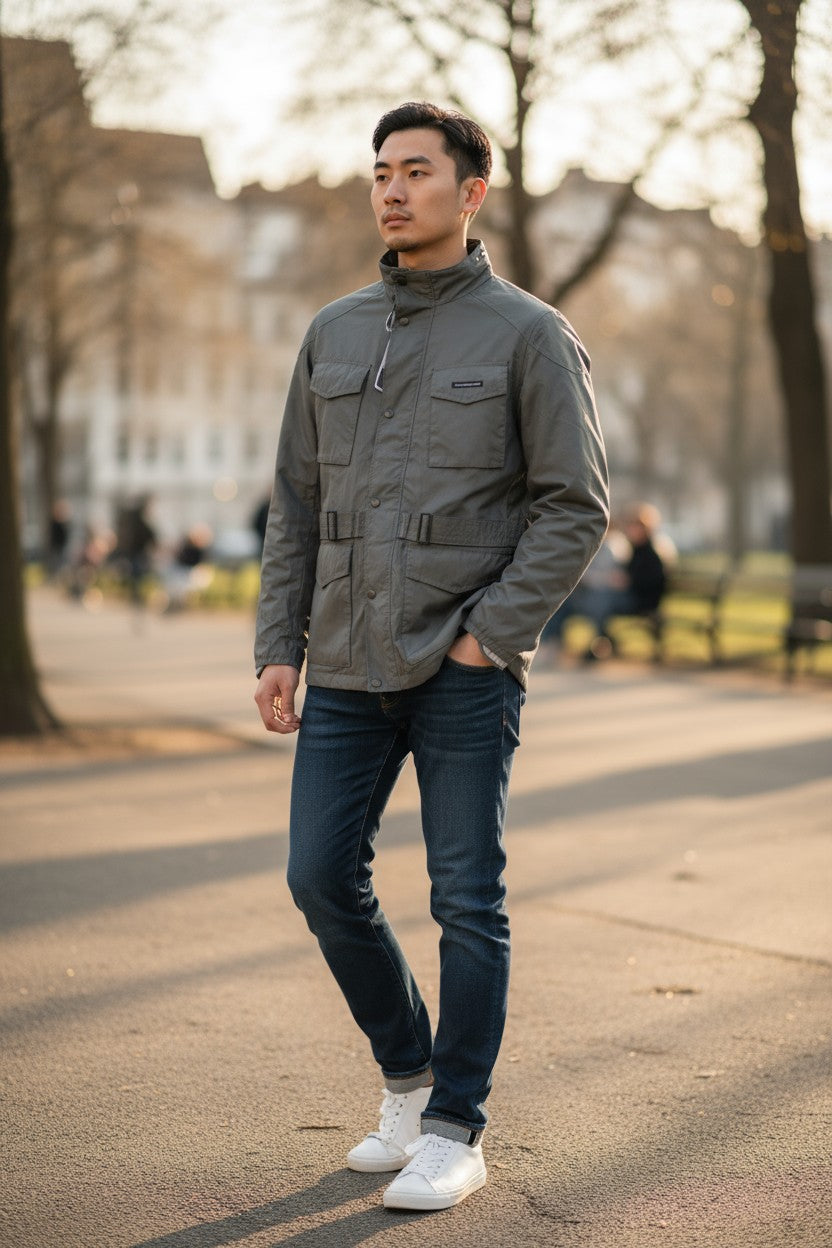 TUCANO URBANO Nauja Tucanji vyriška striukė IT48 pilka, kvėpuojanti, vėjui nepralaidi