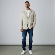 ANTONY MORATO vyriškas švarkas L dydžio, šviesiai rudas, vienaeilis, su įpjova, sagomis užsegamas švarkas