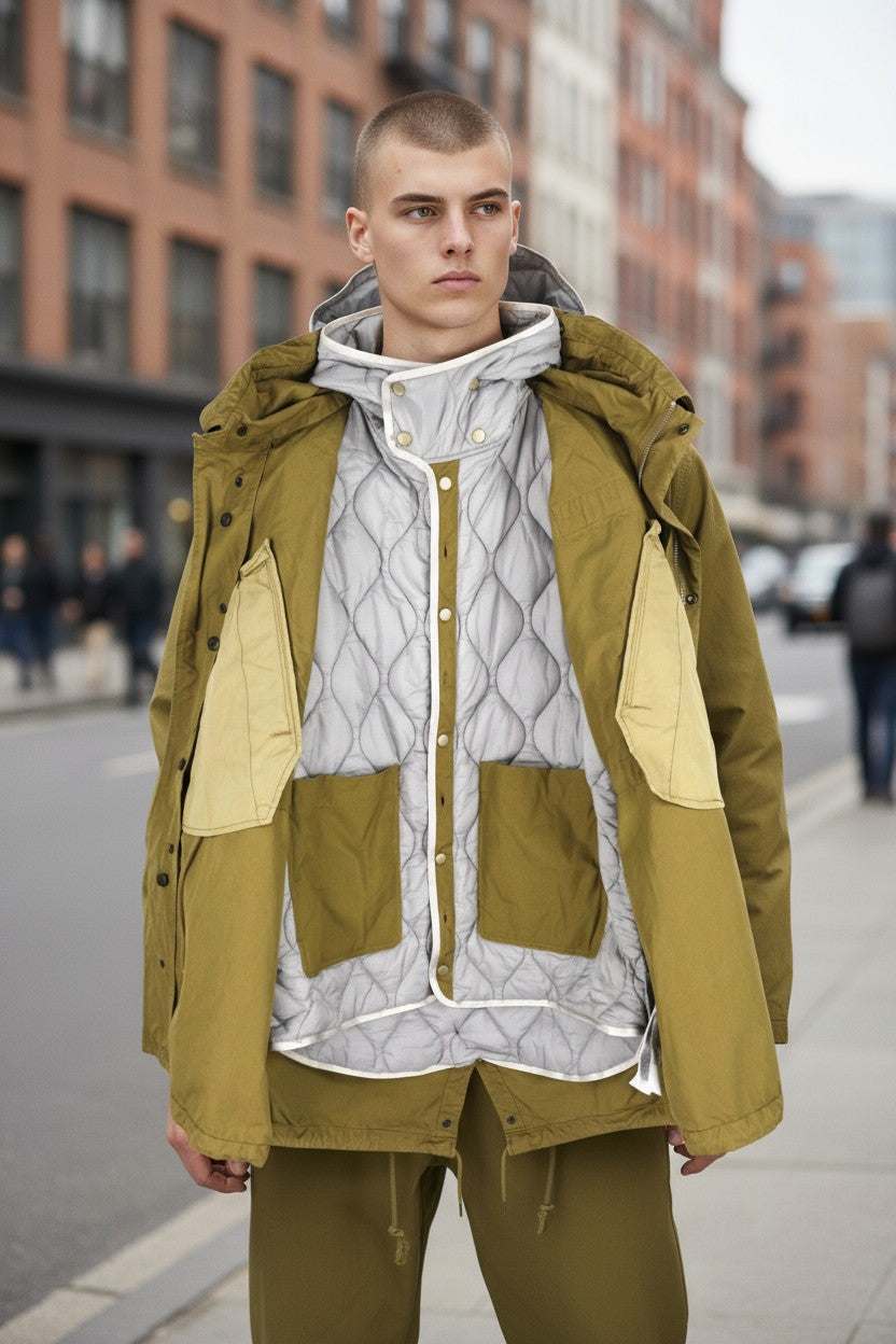 DIESEL W-Miles vyriška striukė su išimamu pamušalu ir gobtuvu, M dydžio, su pašiltinimu, RRP 475 € 