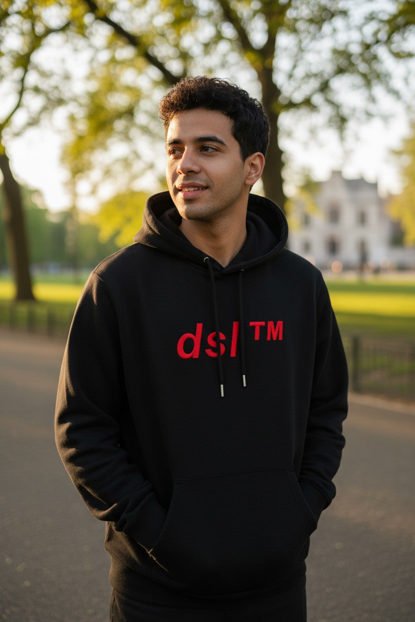 DIESEL S-Girk-Hood-B4 vyriškas džemperis su gobtuvu S, juodos spalvos, megztinis su kengūra, didelis dydis, RRP150