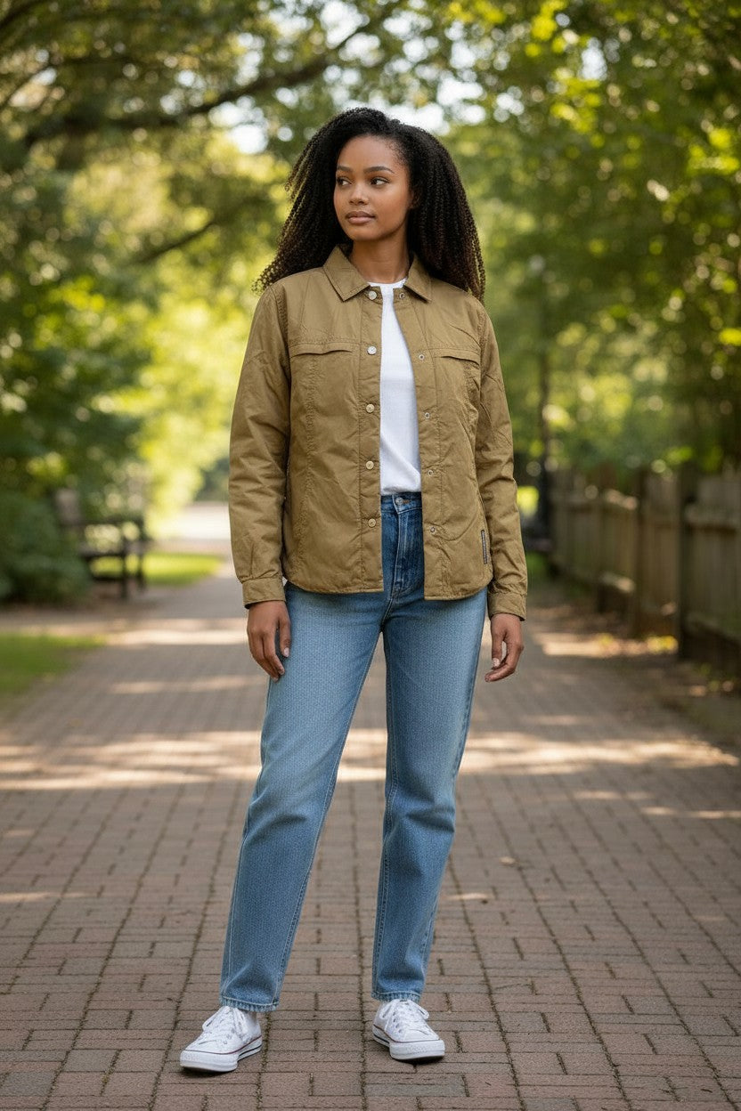 TUCANO URBANO Lori moteriška striukė XS, ruda, neperšlampama, motocikliška striukė su užsegama apykakle