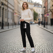 DIESEL D-Reggy 009RL moteriški džinsai, W27/L30, įprasto juosmens, tiesūs, juodi, RRP150 