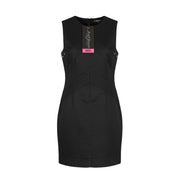 DIESEL D-Floor-SP-NE moteriška suknelė M be rankovių, užtrauktuku, apvalia kaklo iškirpte, minimalistinė, RRP 325 € 