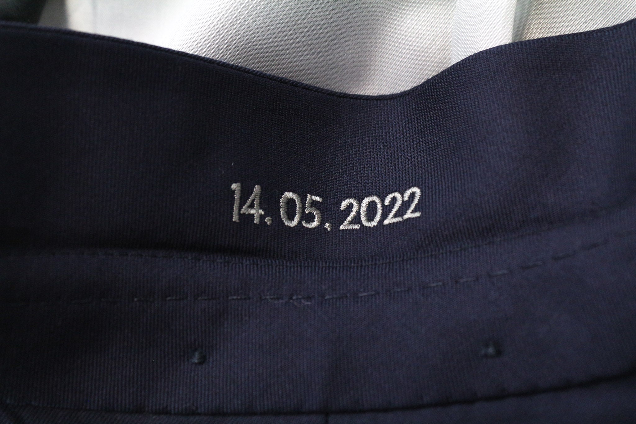 SUITSUPPLY La Spalla Tux Men's Suit UK34S Blue 3 Piece Pure Wool Single-Breasted