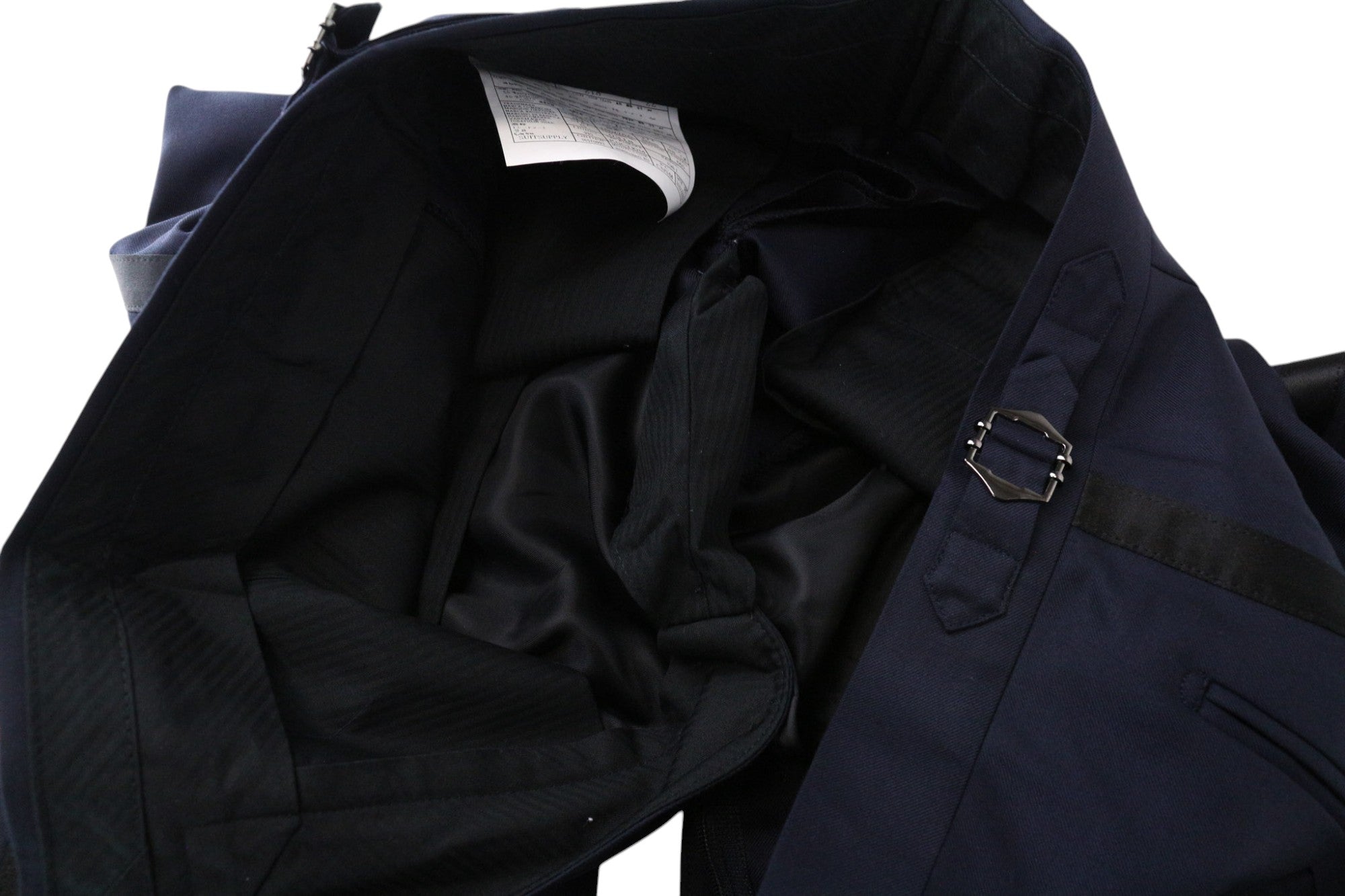 SUITSUPPLY La Spalla Tux Men's Suit UK34S Blue 3 Piece Pure Wool Single-Breasted