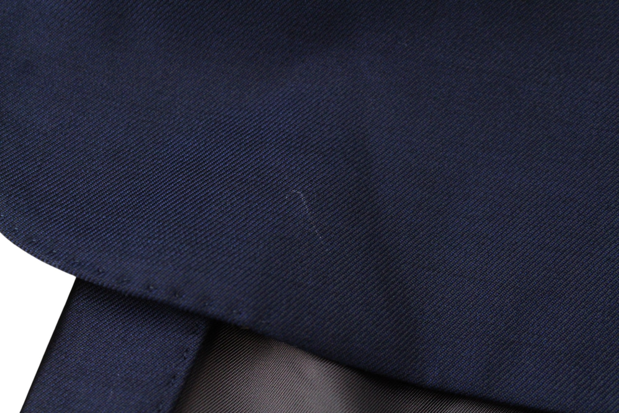 SUITSUPPLY Napoli Suit UK44R Men's S110 Wool 2-Piece Navy Melange Formal