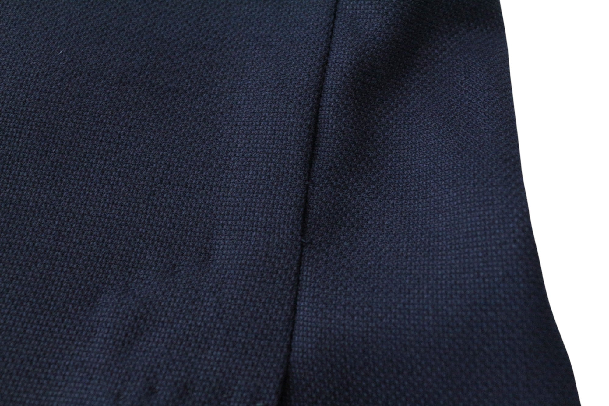 SUITSUPPLY Havana Patch Men's Suit UK36R Wool Blue 2-Piece Slim Unlined