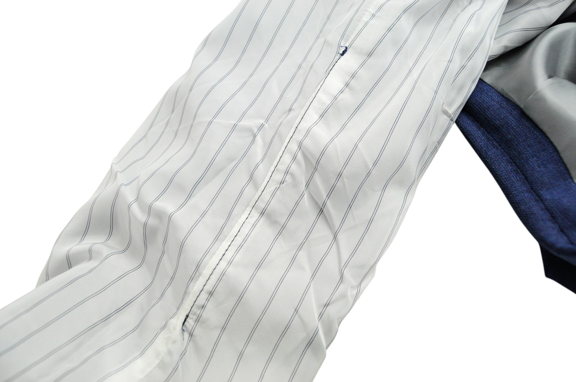 SUITSUPPLY Lazio Men Suit UK40R Pure Wool Super 110's Blue Slim Single-Breasted