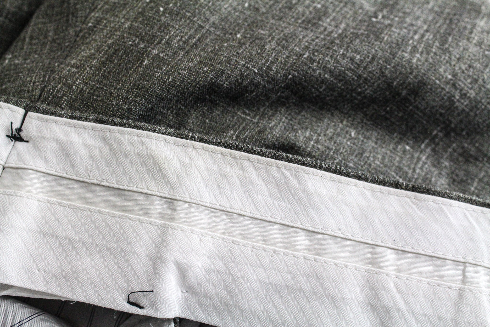 SUITSUPPLY La Spalla Men's UK46R Green Single-Breasted Wool Silk Linen 3 Piece