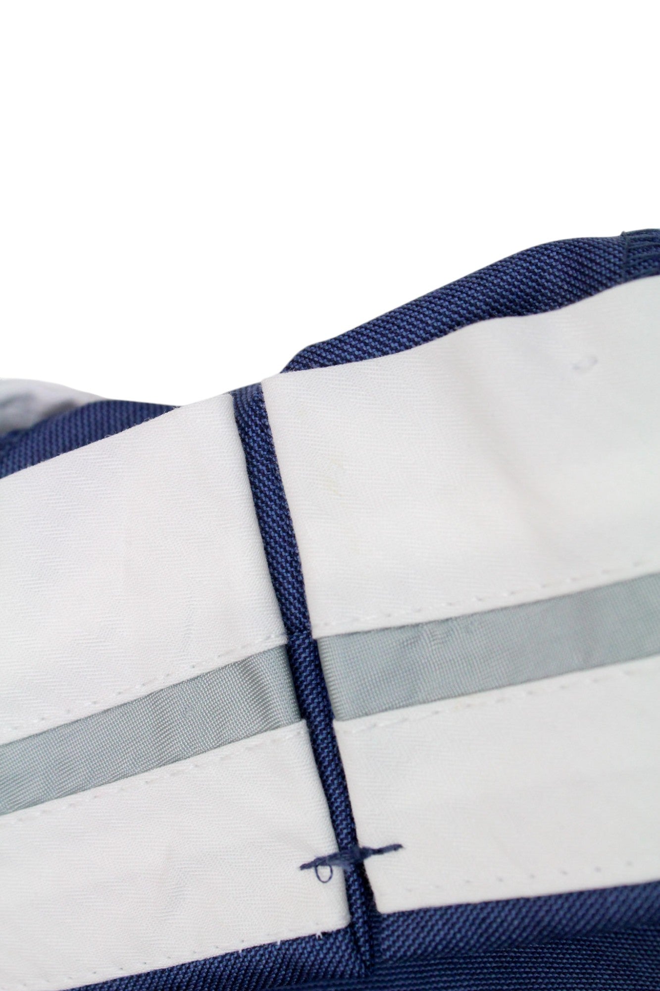 SUITSUPPLY Lazio La Spalla Men's Suit UK40L Slim Blue Wool 3Pc Super 150's