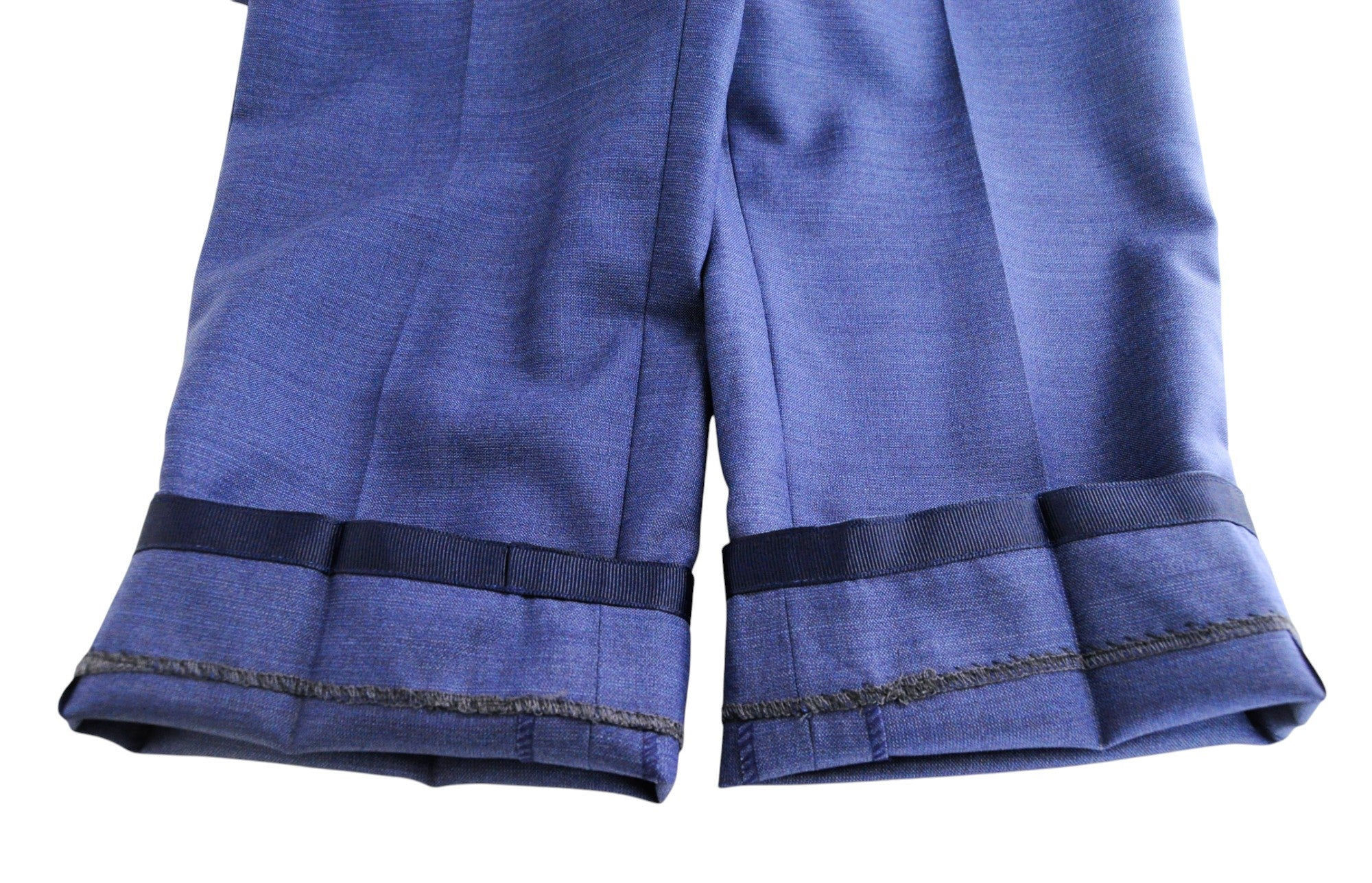 SUITSUPPLY Lazio Men Suit UK40R Pure Wool Super 110's Blue Slim Single-Breasted