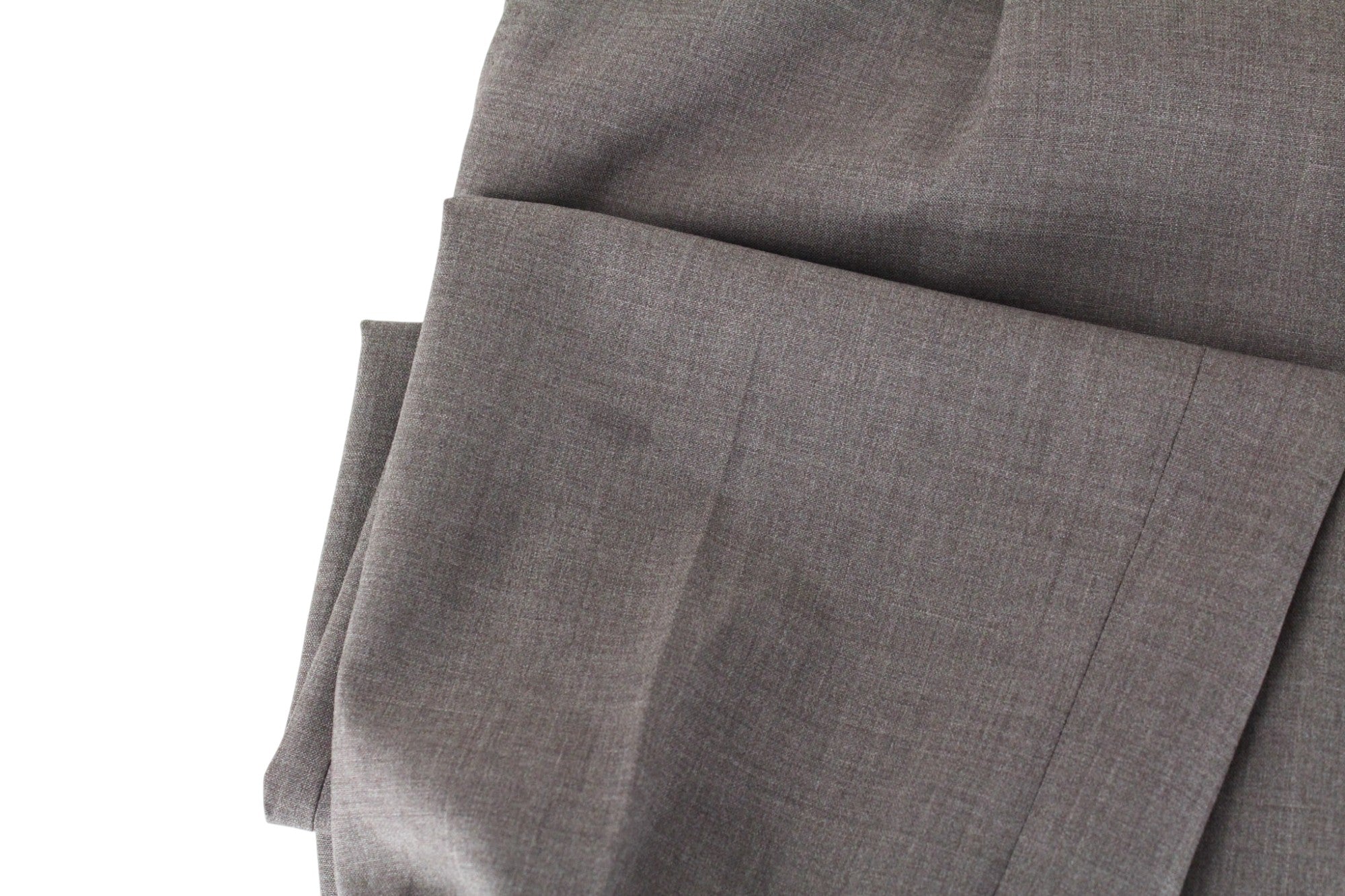 SUITSUPPLY Havana Patch Men's Suit UK42R Super 120's Brown Wool Slim Cut