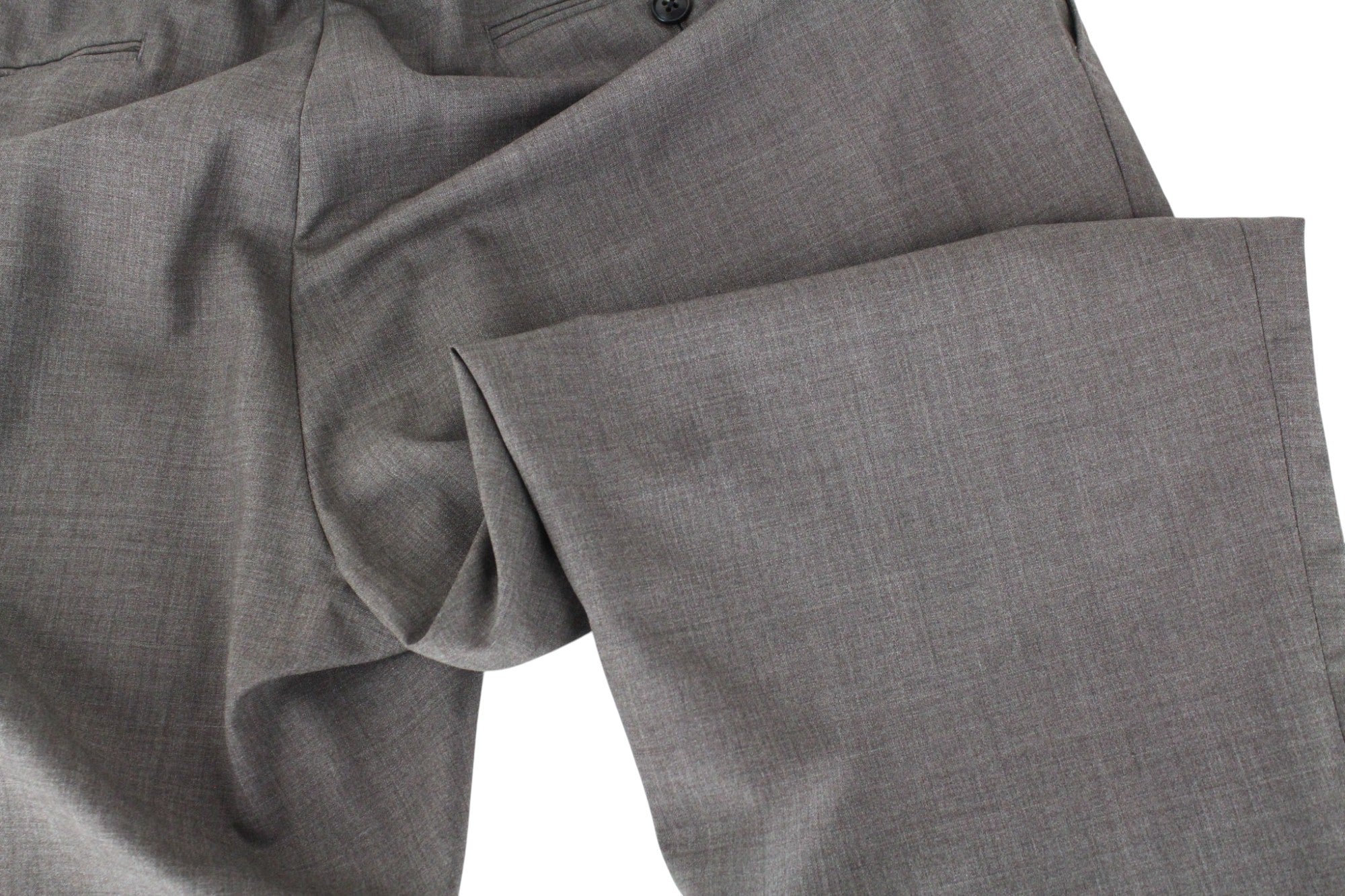 SUITSUPPLY Havana Patch Men's Suit UK42R Super 120's Brown Wool Slim Cut