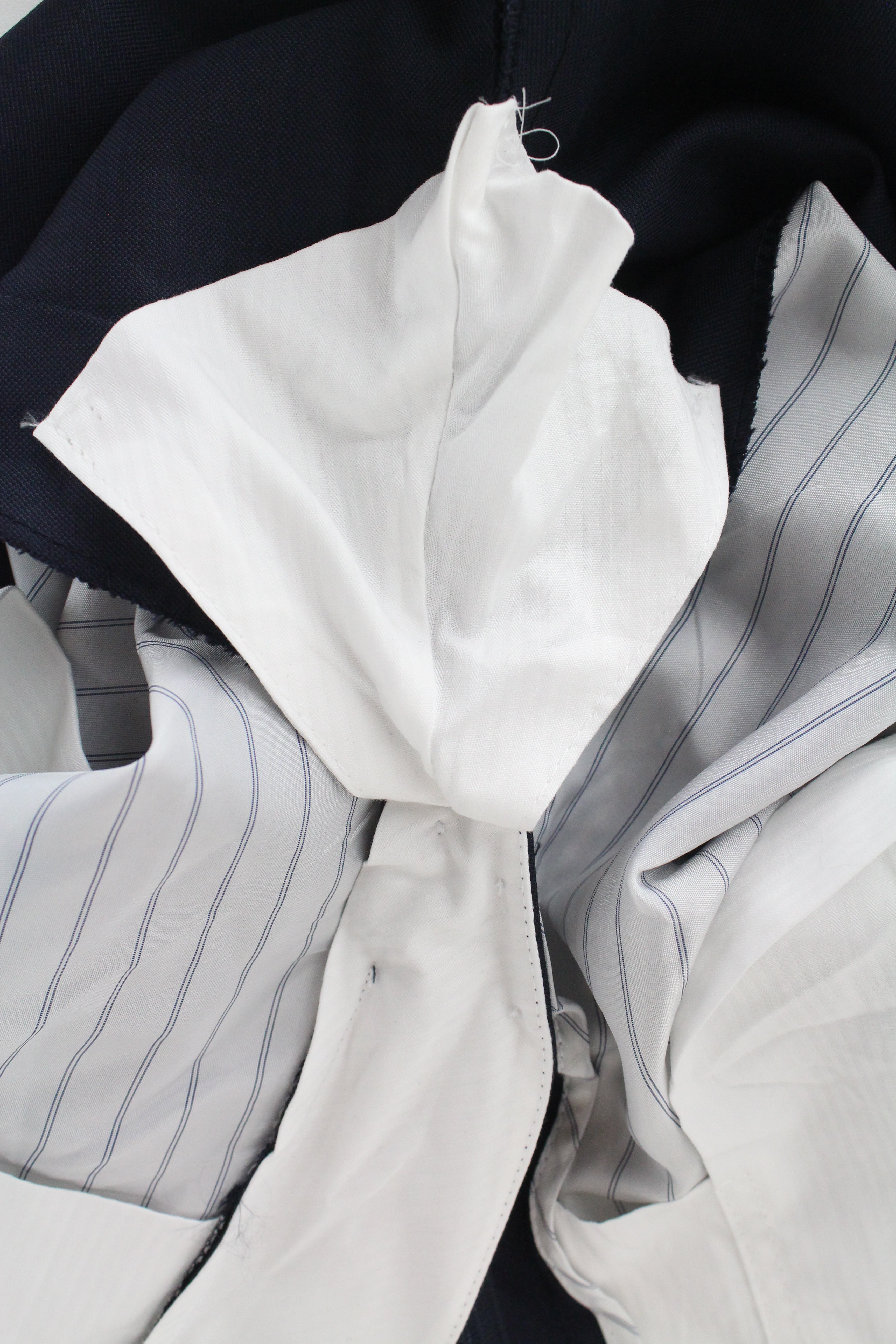 SUITSUPPLY Lazio SB Int. Men's UK32R Slim Wool 2 Piece Suit Dark Blue Lined